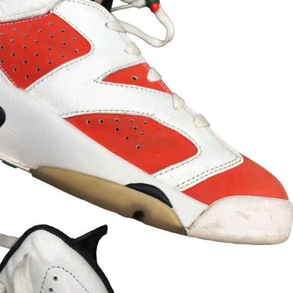 RARE 2017 Air Jordan 6 Retro Gatorade Like Mike White Size 10 - Picture 9 of 16